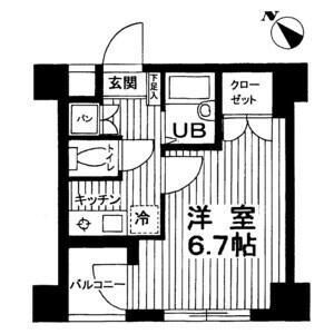 東京都世田谷区大原１ 笹塚駅 1K マンション 賃貸物件詳細