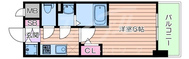 大阪府大阪市福島区鷺洲５ 福島駅 1K マンション 賃貸物件詳細