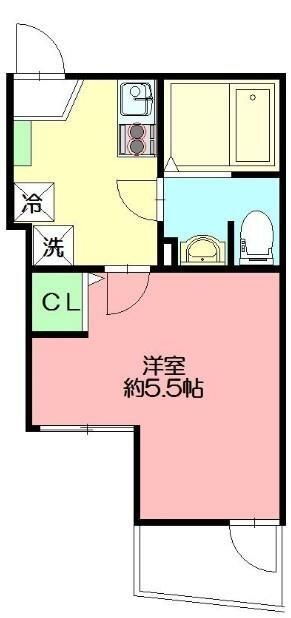 神奈川県横浜市神奈川区大口仲町 大口駅 1K アパート 賃貸物件詳細