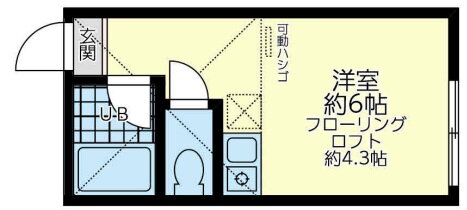 神奈川県横浜市神奈川区三ツ沢東町 横浜駅 ワンルーム アパート 賃貸物件詳細