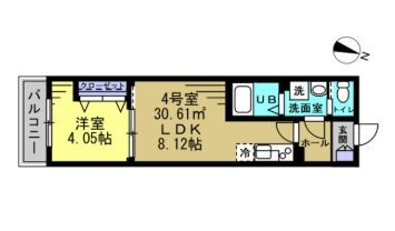 千葉県千葉市中央区港町 本千葉駅 1LDK アパート 賃貸物件詳細
