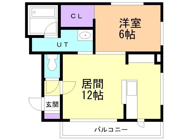 北海道旭川市神楽四条１０ 1LDK アパート 賃貸物件詳細