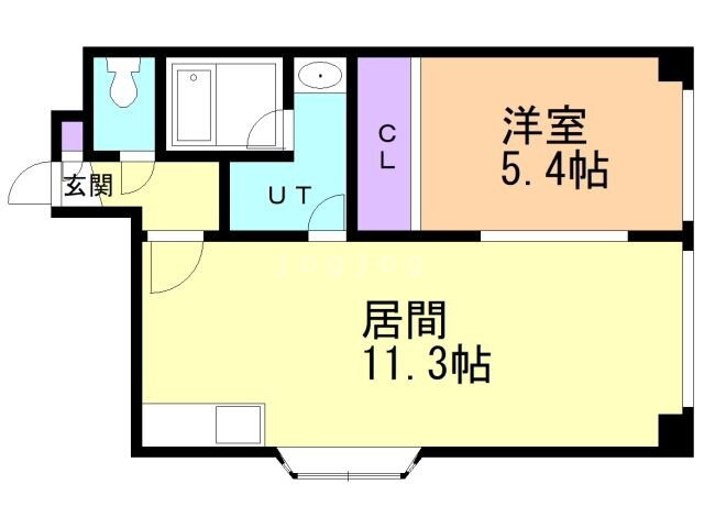 ロリエ菊水 3階 1LDK 賃貸物件詳細