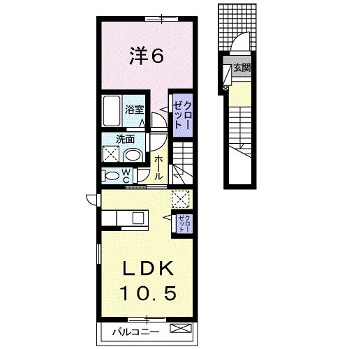 神奈川県茅ヶ崎市中海岸３ 茅ケ崎駅 1LDK アパート 賃貸物件詳細