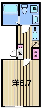 プルミア梅島 2階 1K 賃貸物件詳細