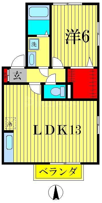 千葉県松戸市小金 南流山駅 1LDK アパート 賃貸物件詳細