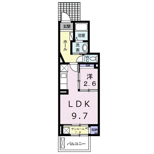 群馬県高崎市倉賀野町 倉賀野駅 1LDK アパート 賃貸物件詳細