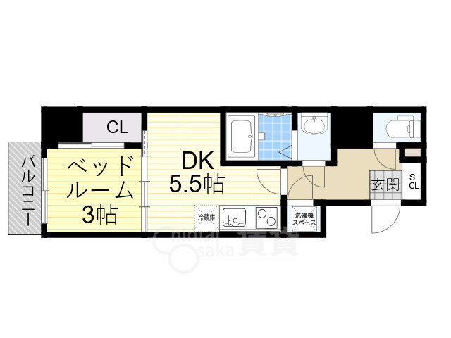 大阪府大阪市西区西本町３ 阿波座駅 1DK マンション 賃貸物件詳細