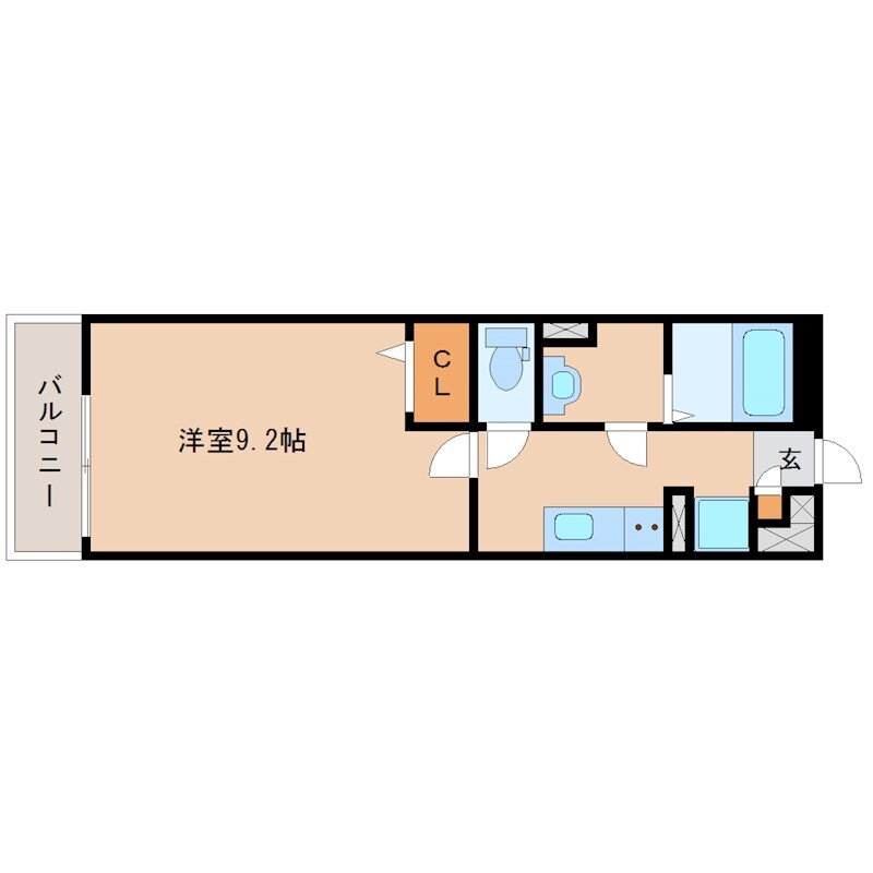兵庫県尼崎市東園田町９ 園田駅 1K マンション 賃貸物件詳細