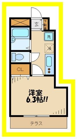 東京都調布市菊野台２ 柴崎駅 1K アパート 賃貸物件詳細