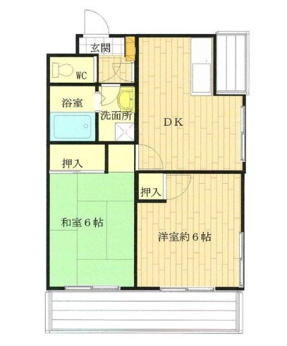 神奈川県川崎市高津区千年 武蔵新城駅 2LDK マンション 賃貸物件詳細