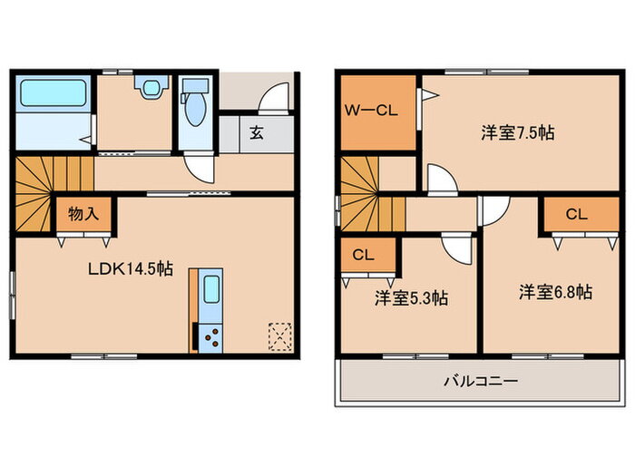 愛知県刈谷市天王町２ 刈谷市駅 3LDK 一戸建て 賃貸物件詳細