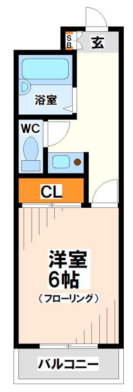 東京都府中市新町３ 府中駅 1K マンション 賃貸物件詳細