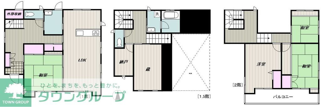 神奈川県川崎市多摩区宿河原６ 久地駅 4SLDK 一戸建て 賃貸物件詳細