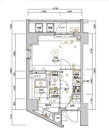 東京都墨田区東向島１ 曳舟駅 1K マンション 賃貸物件詳細