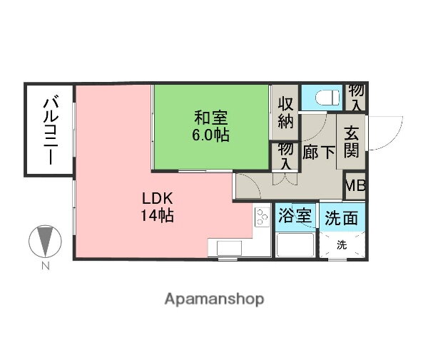 広島県広島市中区十日市町１ 十日市町駅 1LDK マンション 賃貸物件詳細