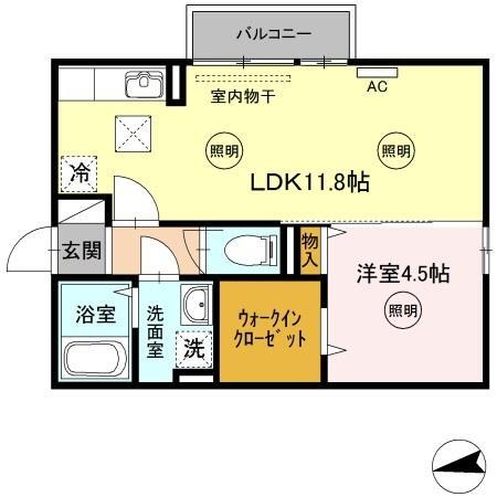 香川県高松市多肥下町 太田駅 1LDK アパート 賃貸物件詳細