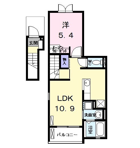 愛知県名古屋市熱田区四番１ 六番町駅 1LDK アパート 賃貸物件詳細