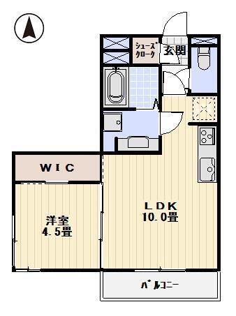 福井県敦賀市木崎 敦賀駅 1LDK アパート 賃貸物件詳細