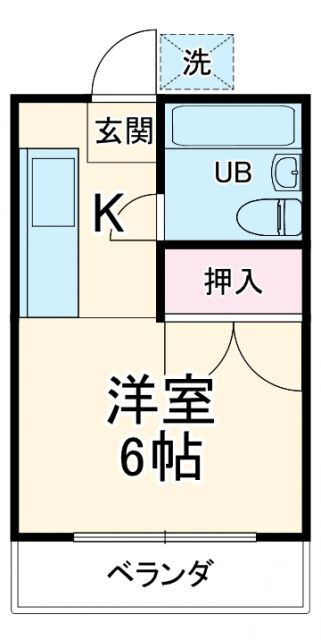 神奈川県厚木市寿町１ 本厚木駅 1K アパート 賃貸物件詳細