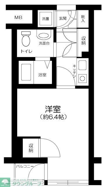 東京都港区白金台２ 高輪台駅 1K マンション 賃貸物件詳細