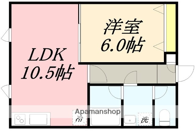 北海道函館市港町３ 七重浜駅 1LDK アパート 賃貸物件詳細