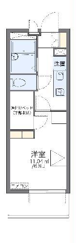 レオパレス東長田 3階 1K 賃貸物件詳細