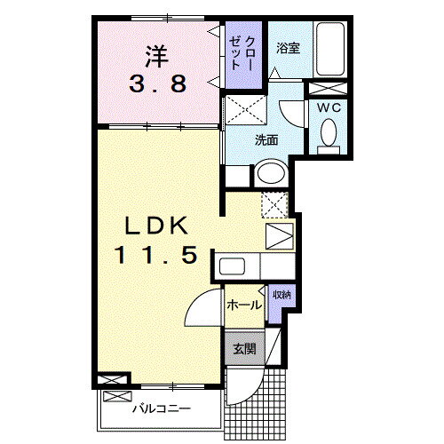 愛知県碧南市日進町４ 碧南駅 1LDK アパート 賃貸物件詳細