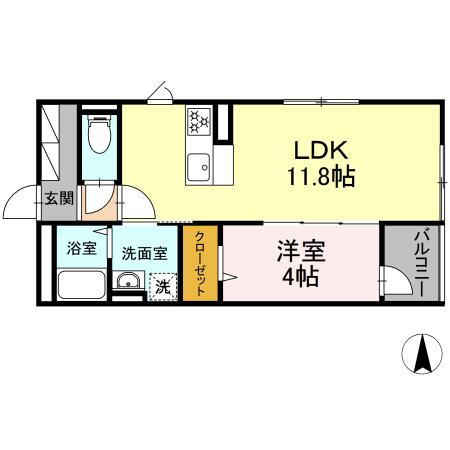 宮城県仙台市青葉区広瀬町 北四番丁駅 1LDK アパート 賃貸物件詳細