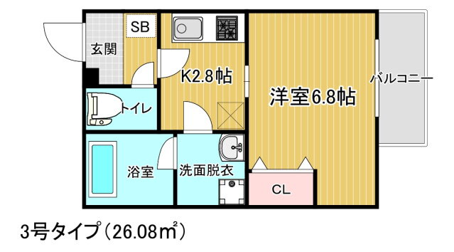 大阪府八尾市本町５ 近鉄八尾駅 1K マンション 賃貸物件詳細