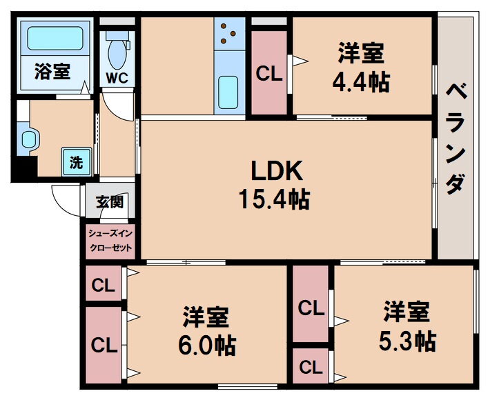大阪府大阪市東住吉区桑津１ 東部市場前駅 3LDK マンション 賃貸物件詳細
