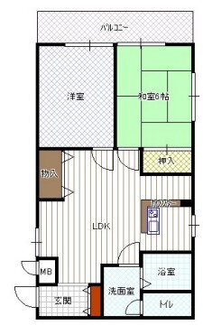 大阪府寝屋川市香里北之町 香里園駅 2LDK マンション 賃貸物件詳細