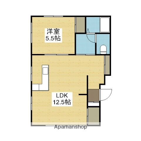 愛媛県東温市牛渕 牛渕団地前駅 1LDK アパート 賃貸物件詳細