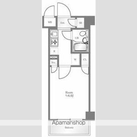 東京都新宿区北新宿１ 大久保駅 1K マンション 賃貸物件詳細