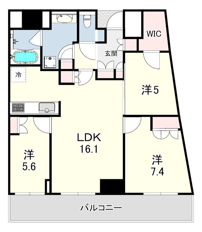 兵庫県神戸市中央区相生町１ 神戸駅 3LDK マンション 賃貸物件詳細