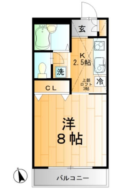リーベン東横 1階 1K 賃貸物件詳細
