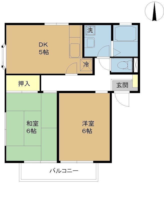 東京都練馬区豊玉南３ 練馬駅 2DK アパート 賃貸物件詳細