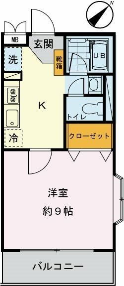 神奈川県川崎市多摩区登戸 向ヶ丘遊園駅 1K マンション 賃貸物件詳細