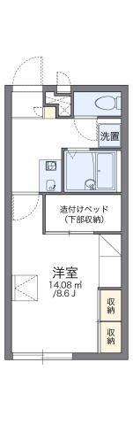 秋田県秋田市旭川新藤田東町 秋田駅 1K アパート 賃貸物件詳細