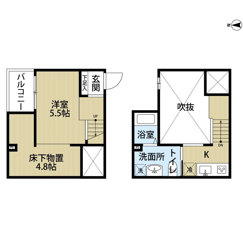 愛知県名古屋市守山区川西１ 上飯田駅 1K アパート 賃貸物件詳細