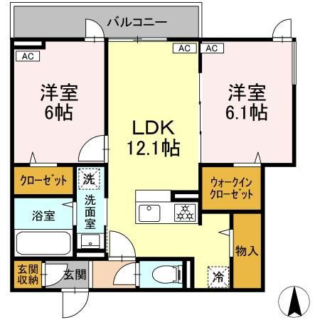 東京都江戸川区北小岩３ 江戸川駅 2LDK アパート 賃貸物件詳細