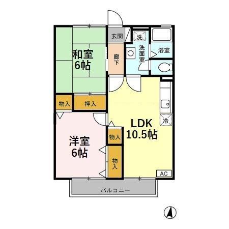 埼玉県さいたま市大宮区三橋４ 大宮駅 2LDK アパート 賃貸物件詳細