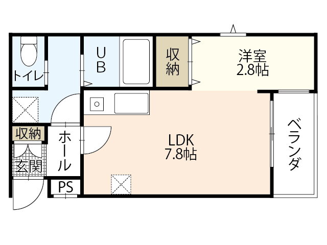 広島県広島市西区高須２ 高須駅 1LDK アパート 賃貸物件詳細