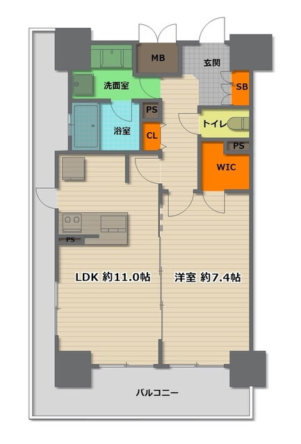 大阪府大阪市中央区安堂寺町２ 松屋町駅 1LDK マンション 賃貸物件詳細
