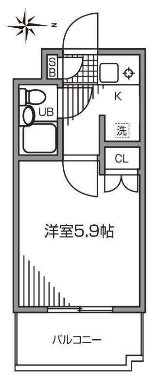 東京都大田区矢口３ 矢口渡駅 1K マンション 賃貸物件詳細