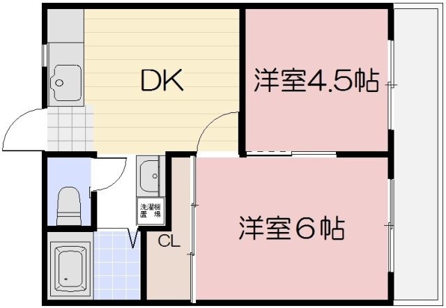 岡山県岡山市北区神田町１ 大元駅 2DK マンション 賃貸物件詳細