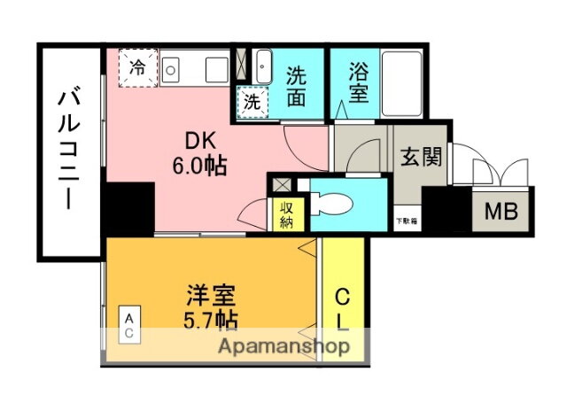 大阪府寝屋川市香里南之町 香里園駅 1DK マンション 賃貸物件詳細