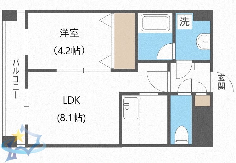 北海道札幌市中央区南六条西２ 豊水すすきの駅 1LDK マンション 賃貸物件詳細