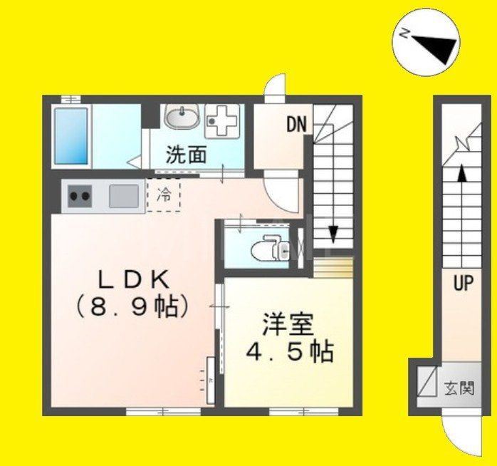神奈川県平塚市豊原町 平塚駅 1LDK アパート 賃貸物件詳細