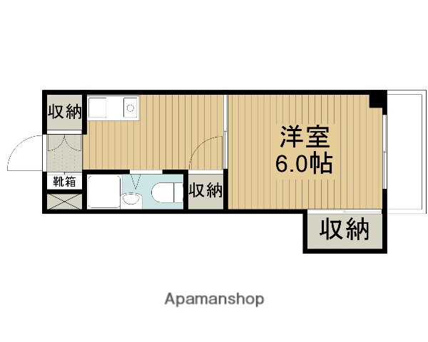 大阪府四條畷市岡山２ 忍ケ丘駅 1K マンション 賃貸物件詳細